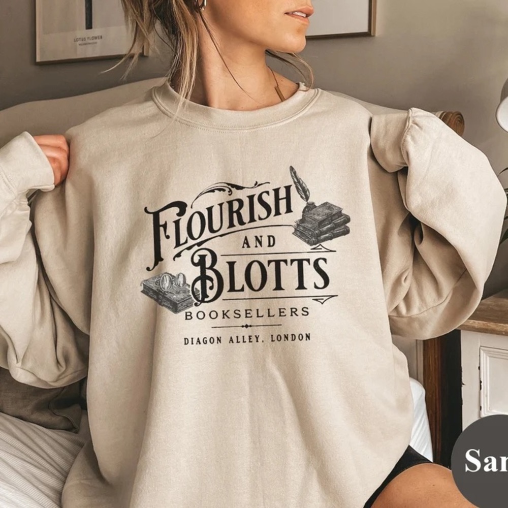 Harry Potter Flourish and Blotts Sweatshirt